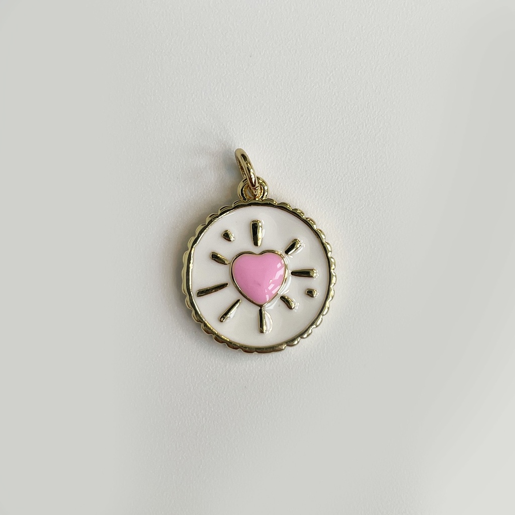 Beaming Pink Heart