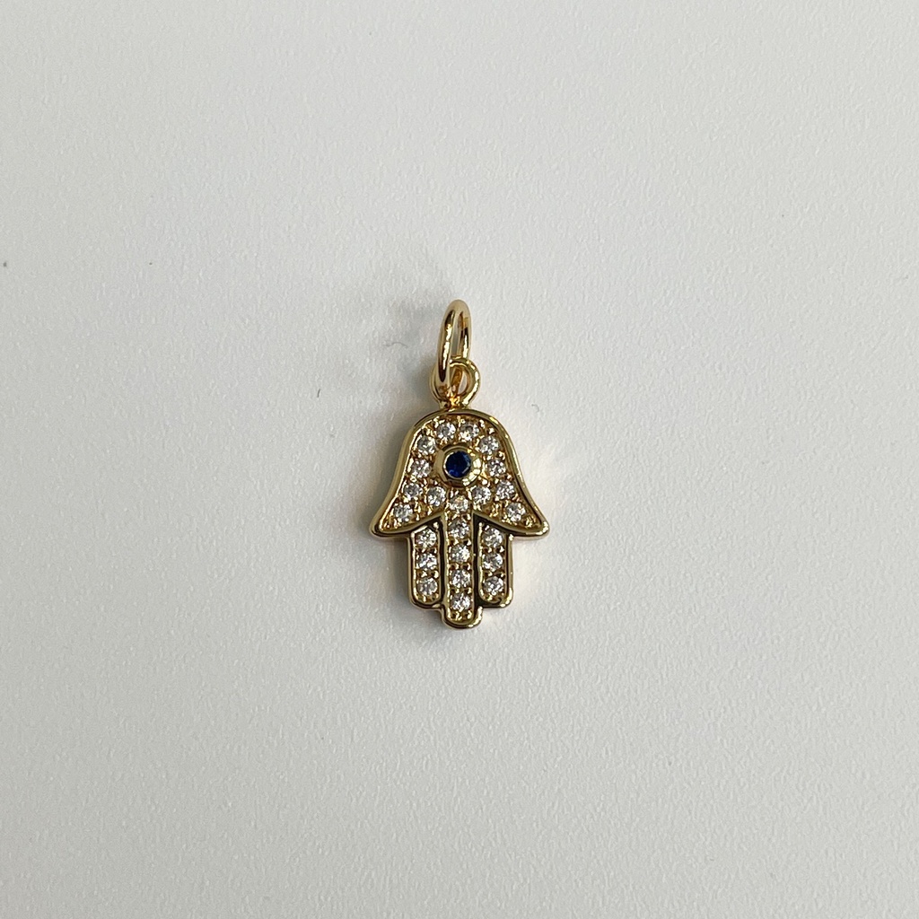 Hamsa Hand w Rhinestones