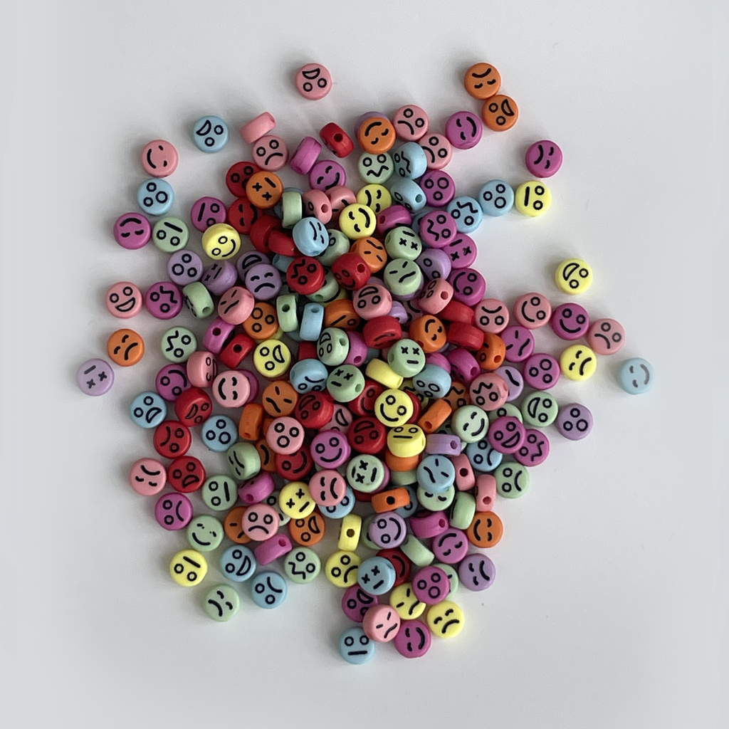 Round Multicoloured Emojis