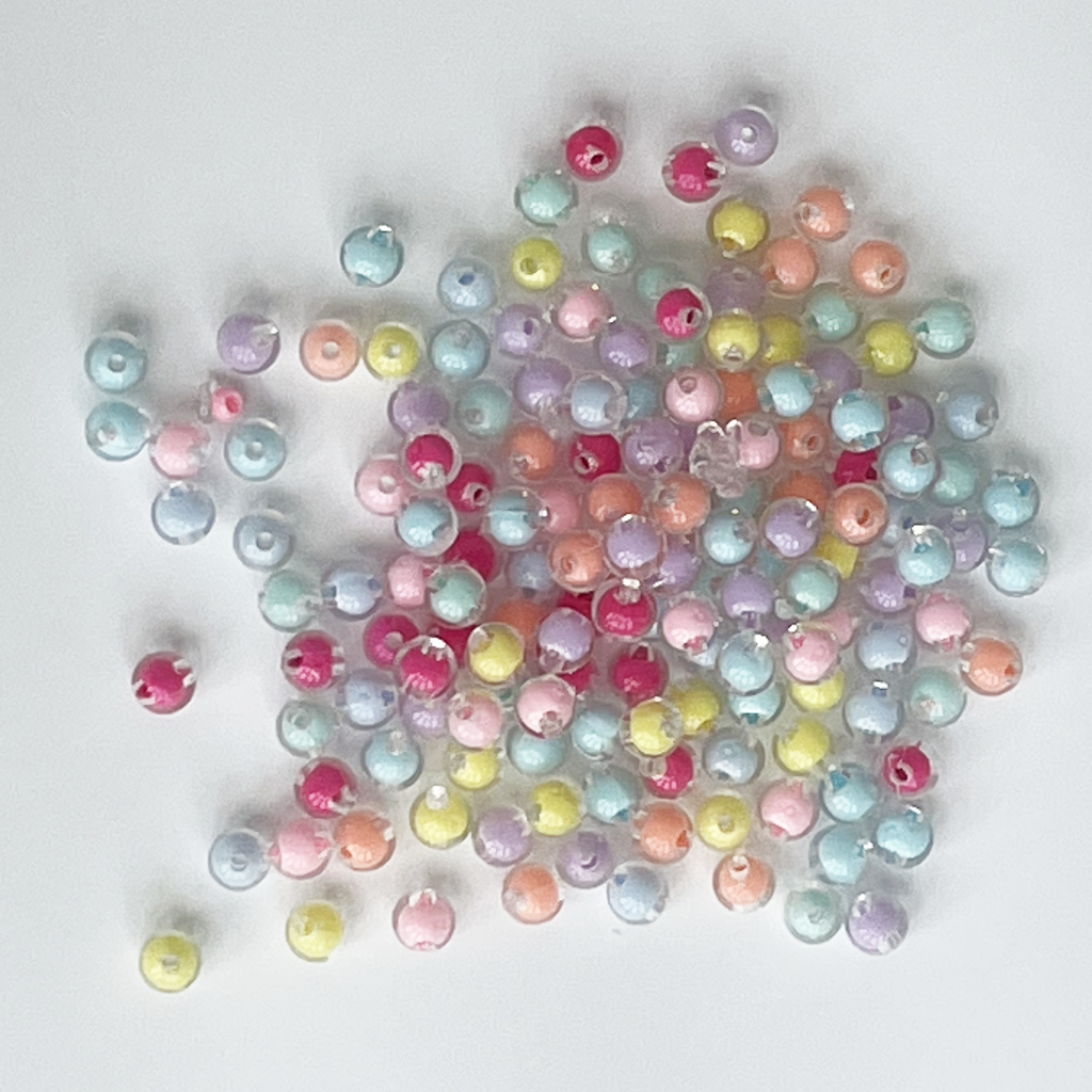 Multicoloured Round Beads