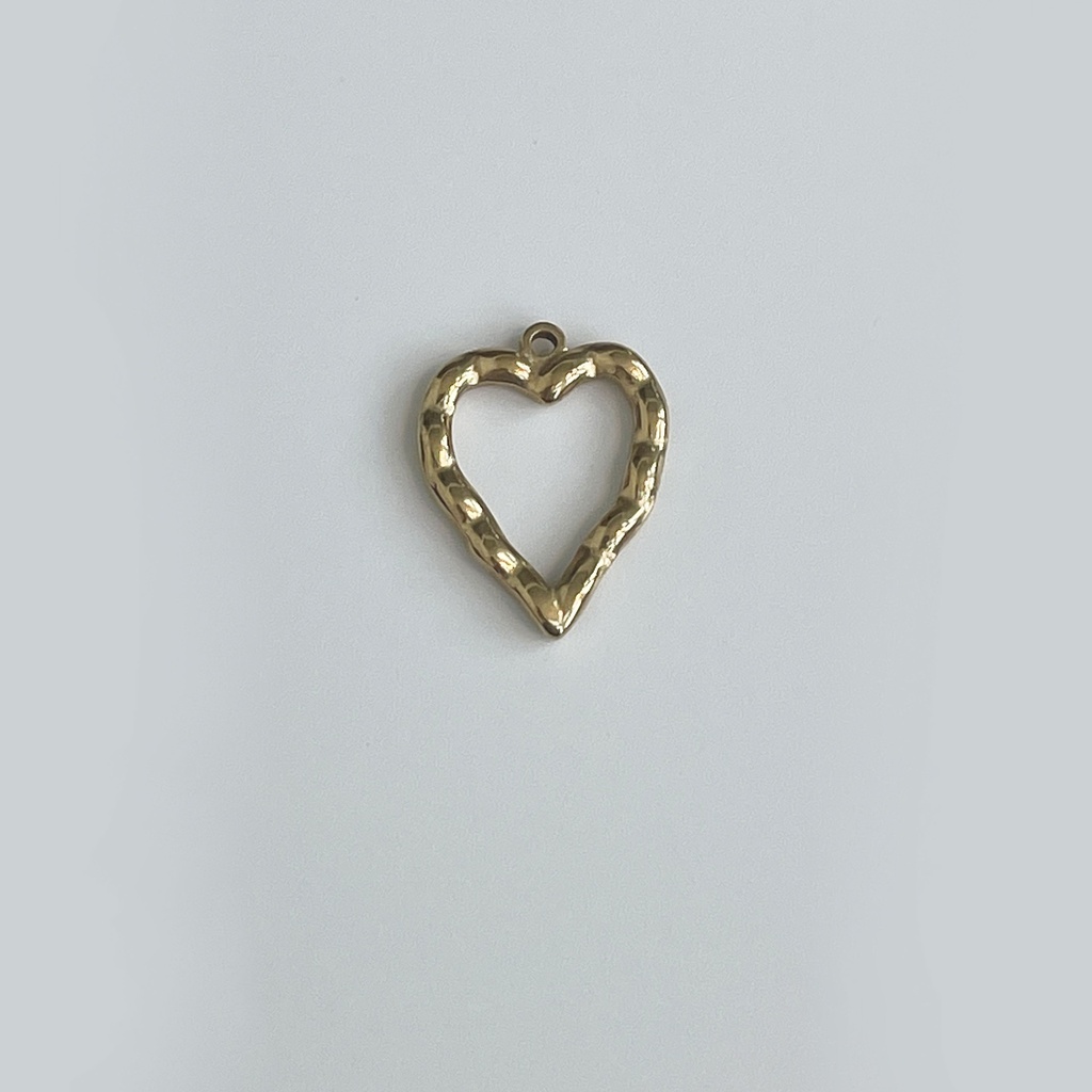 Textured Heart Pendant