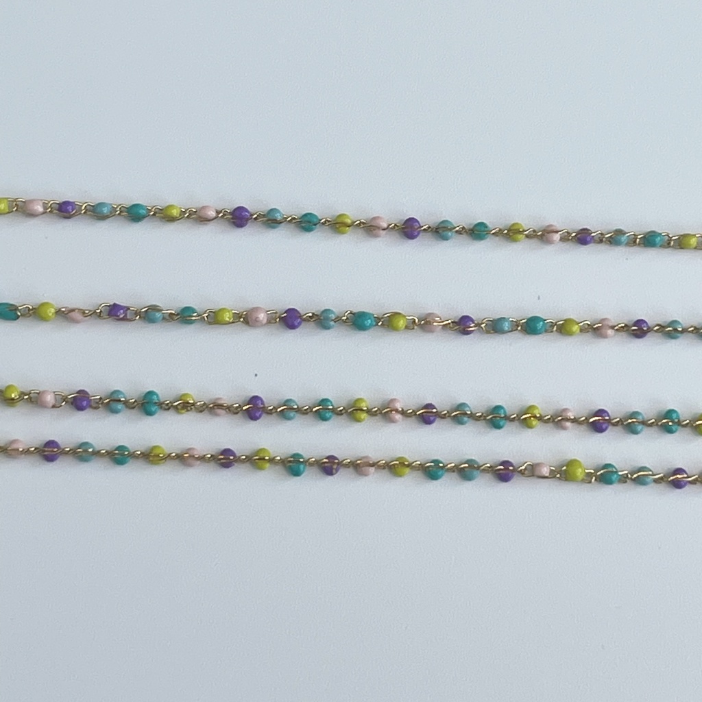 Pastel Ball Chain