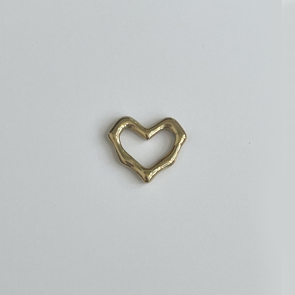 No Bail Heart Charm