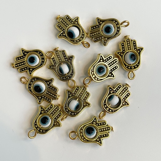 Rotating White Hamsa