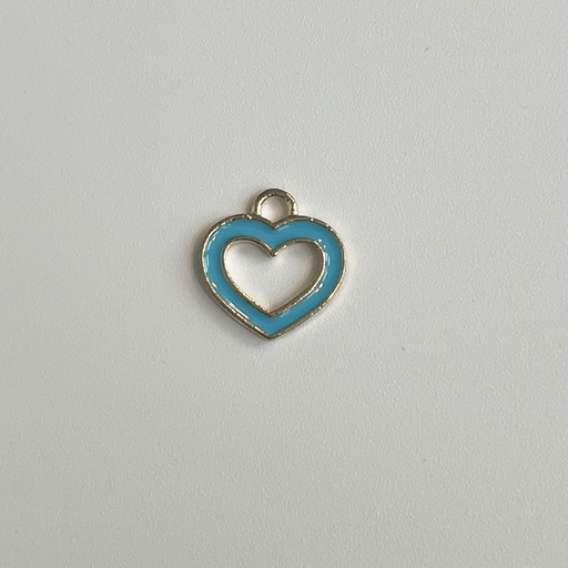 Blue Outline Heart
