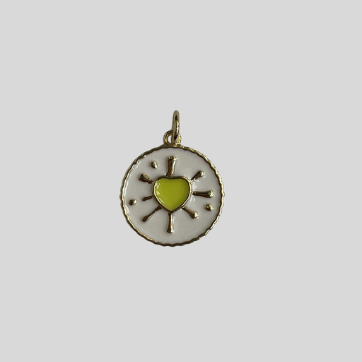Beaming Yellow Heart