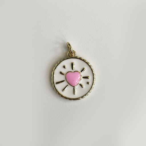 Beaming Pink Heart