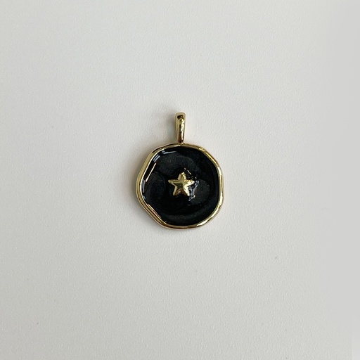 Black Plate w Star