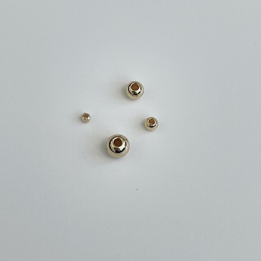 Gold Round Spacer