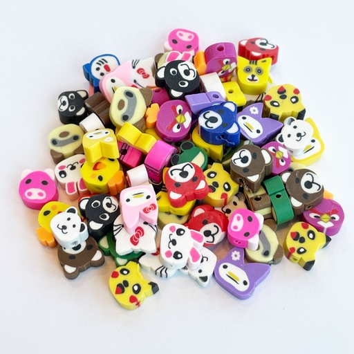 Multicoloured Polymer Animals