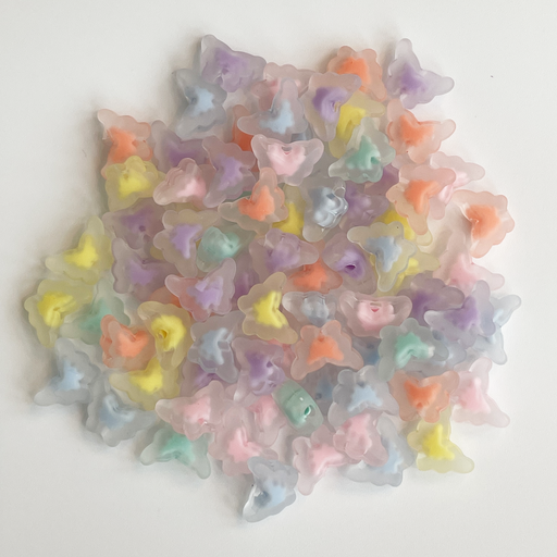 Multicoloured Frosted Butterflies