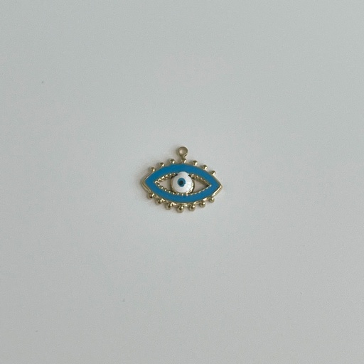 Dark Blue Evil Eye Pendant