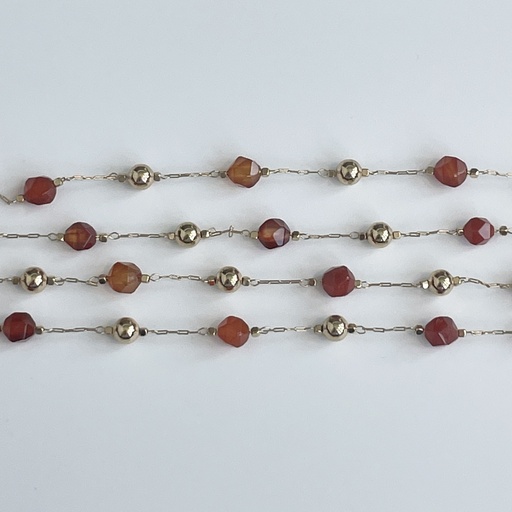 Copper Stone Chain